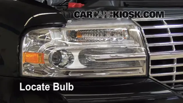2011 Lincoln Navigator L 5.4L V8 FlexFuel Éclairage Feux de croisement (remplacer l'ampoule)